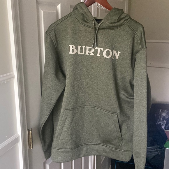 Burton Other - Forest green burton hoodie